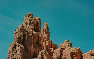 Brown Rock Formation